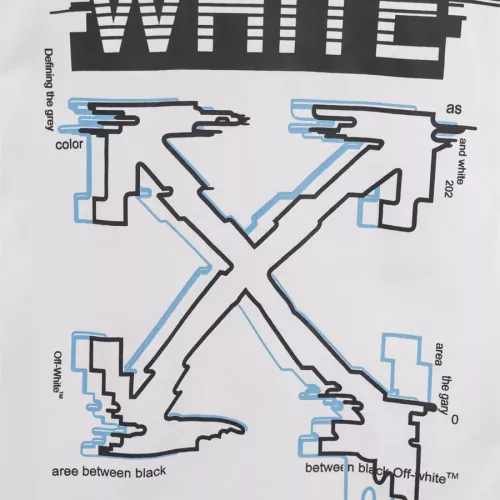 Replica Off-White T-Shirts Short Sleeved For Men #1343201 $36.00 USD for Wholesale