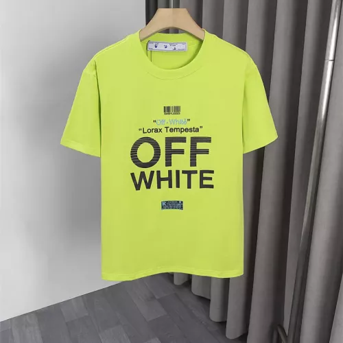 Off-White T-Shirts Short Sleeved For Men #1343202 $36.00 USD, Wholesale Replica Off-White T-Shirts
