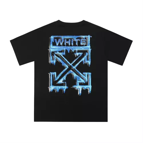 Off-White T-Shirts Short Sleeved For Unisex #1343212 $29.00 USD, Wholesale Replica Off-White T-Shirts
