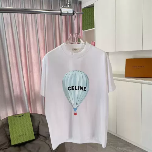 Celine T-Shirts Short Sleeved For Unisex #1343235 $42.00 USD, Wholesale Replica Celine T-Shirts