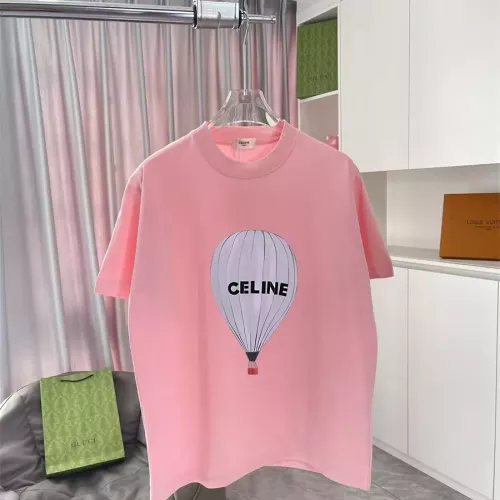 Celine T-Shirts Short Sleeved For Unisex #1343236 $42.00 USD, Wholesale Replica Celine T-Shirts