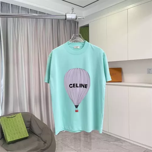 Celine T-Shirts Short Sleeved For Unisex #1343237 $42.00 USD, Wholesale Replica Celine T-Shirts