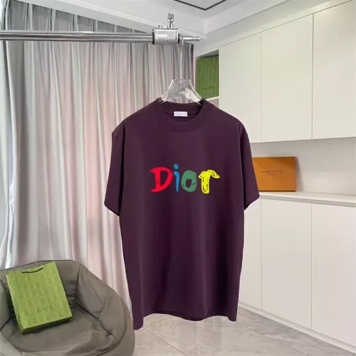 Christian Dior T-Shirts Short Sleeved For Unisex #1343246