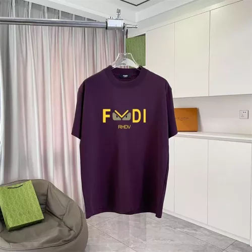 Fendi T-Shirts Short Sleeved For Unisex #1343281