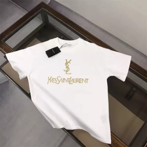 Yves Saint Laurent YSL T-shirts Short Sleeved For Unisex #1343362 $42.00 USD, Wholesale Replica Yves Saint Laurent YSL T-shirts
