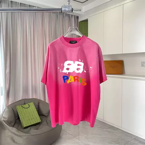 Balenciaga T-Shirts Short Sleeved For Unisex #1343422 $45.00 USD, Wholesale Replica Balenciaga T-Shirts