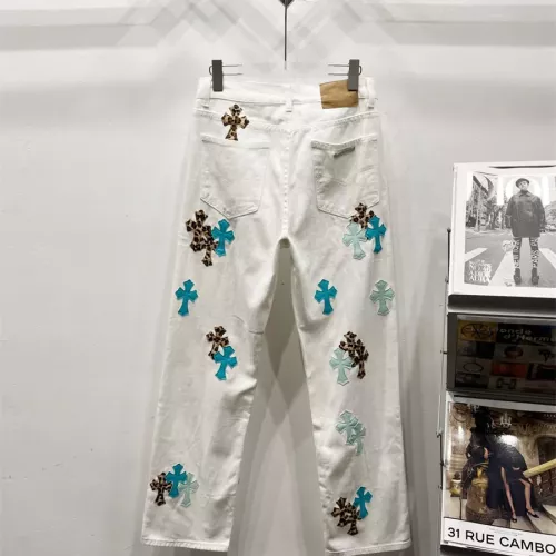 Replica Chrome Hearts Jeans For Men #1343544 $60.00 USD for Wholesale