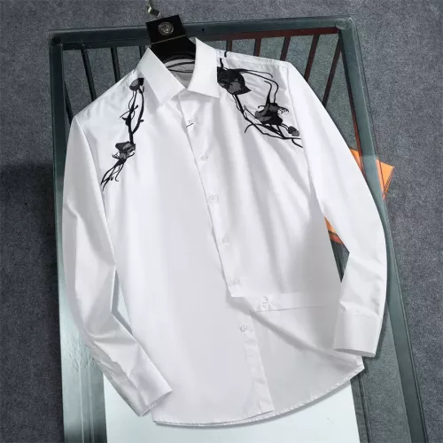 Alexander McQueen Shirts Long Sleeved For Men #1343565 $48.00 USD, Wholesale Replica Alexander McQueen Shirts