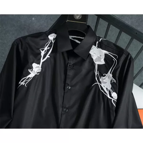 Replica Alexander McQueen Shirts Long Sleeved For Men #1343567 $48.00 USD for Wholesale