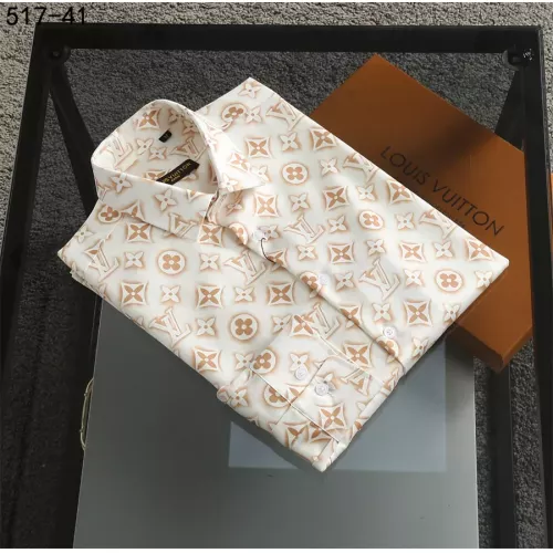 Replica Louis Vuitton LV Shirts Long Sleeved For Men #1343575 $38.00 USD for Wholesale