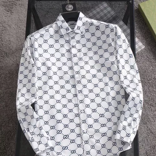 Gucci Shirts Long Sleeved For Men #1343576 $52.00 USD, Wholesale Replica Gucci Shirts