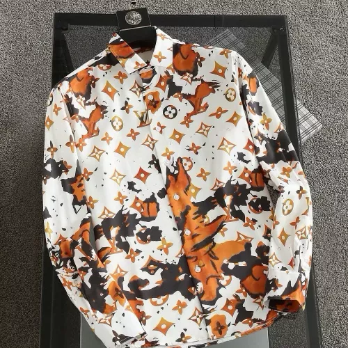 Louis Vuitton LV Shirts Long Sleeved For Men #1343586 $52.00 USD, Wholesale Replica Louis Vuitton LV Shirts