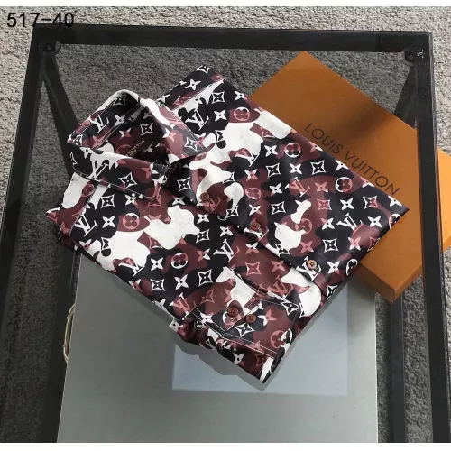 Replica Louis Vuitton LV Shirts Long Sleeved For Men #1343587 $52.00 USD for Wholesale