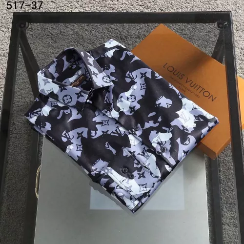 Replica Louis Vuitton LV Shirts Long Sleeved For Men #1343588 $52.00 USD for Wholesale