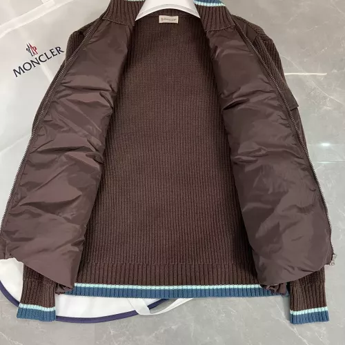 Replica Moncler Down Feather Coat Long Sleeved For Men #1343600 $115.00 USD for Wholesale