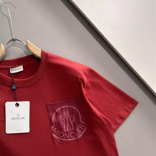 Replica Moncler T-Shirts Short Sleeved For Unisex #1343614 $40.00 USD for Wholesale
