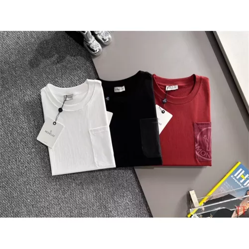 Replica Moncler T-Shirts Short Sleeved For Unisex #1343614 $40.00 USD for Wholesale