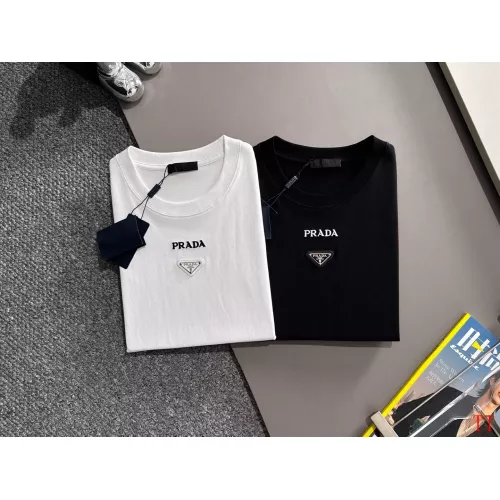 Replica Prada T-Shirts Short Sleeved For Unisex #1343617 $40.00 USD for Wholesale