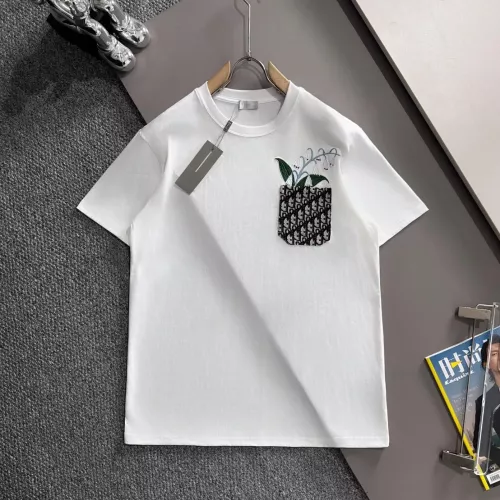 Christian Dior T-Shirts Short Sleeved For Unisex #1343621