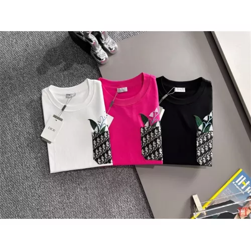Replica Christian Dior T-Shirts Short Sleeved For Unisex #1343623 $40.00 USD for Wholesale
