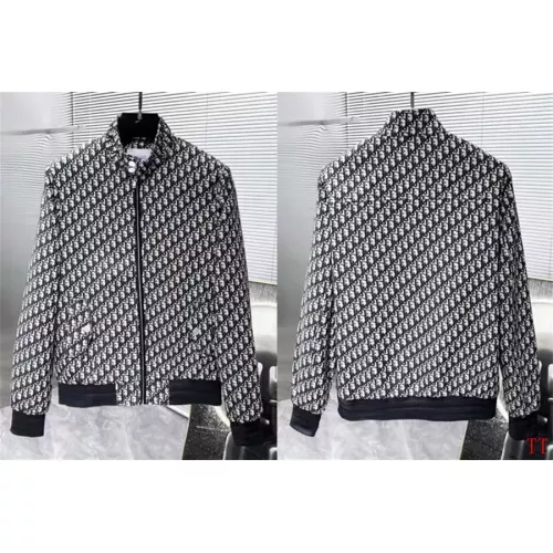Replica Christian Dior Jackets Long Sleeved For Men #1343626 $64.00 USD for Wholesale