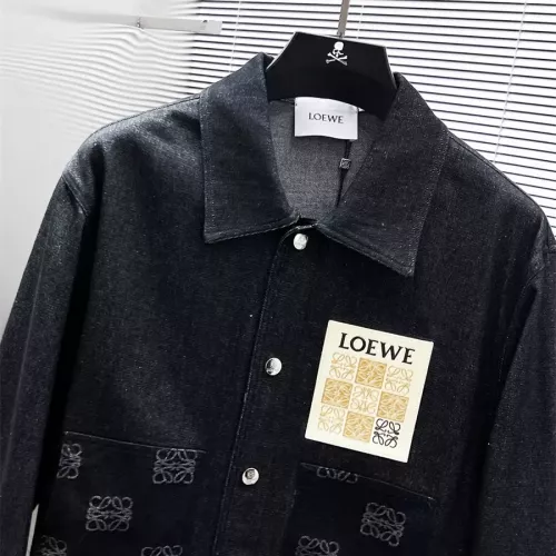 Replica LOEWE Jackets Long Sleeved For Men #1343642 $72.00 USD for Wholesale