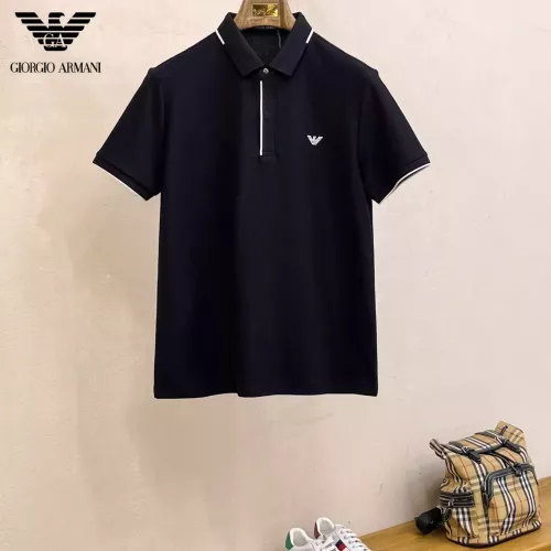 Armani T-Shirts Short Sleeved For Men #1343677