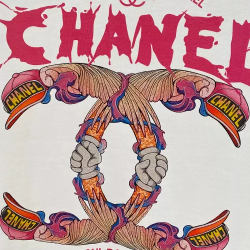 Replica Chanel T-Shirts Short Sleeved For Men #1343797 $68.00 USD for Wholesale