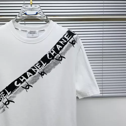Replica Chanel T-Shirts Short Sleeved For Men #1343828 $68.00 USD for Wholesale