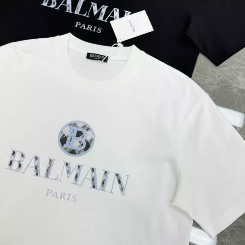 Replica Balmain T-Shirts Short Sleeved For Unisex #1343912 $88.00 USD for Wholesale