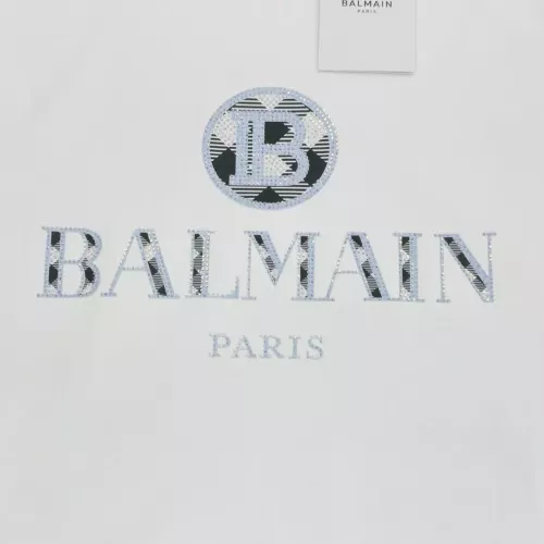 Replica Balmain T-Shirts Short Sleeved For Unisex #1343912 $88.00 USD for Wholesale
