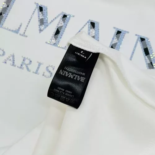 Replica Balmain T-Shirts Short Sleeved For Unisex #1343912 $88.00 USD for Wholesale
