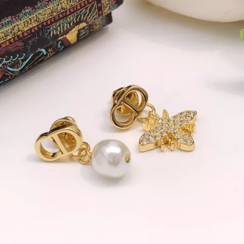 Replica Christian Dior Earrings For Women #1344708 $27.00 USD for Wholesale