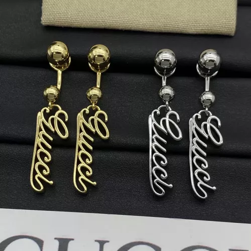 Replica Gucci Earrings For Women #1345696 $25.00 USD for Wholesale