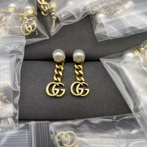 Replica Gucci Earrings For Women #1345699 $23.00 USD for Wholesale
