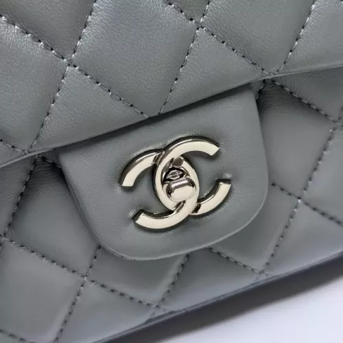 Replica Chanel AAA Quality Shoulder Bags In Silver For Women #1345960 $98.00 USD for Wholesale
