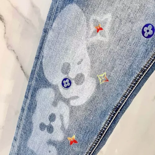 Replica Louis Vuitton LV Jeans For Men #1346406 $98.00 USD for Wholesale