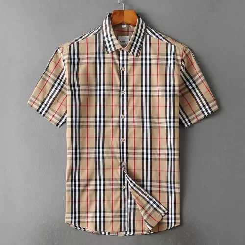 Burberry Shirts Short Sleeved For Men #1346555