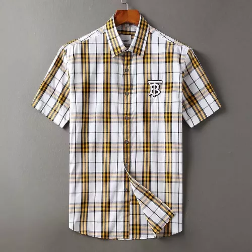 Burberry Shirts Short Sleeved For Men #1346582