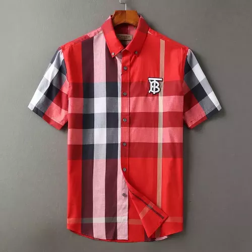 Burberry Shirts Short Sleeved For Men #1346590