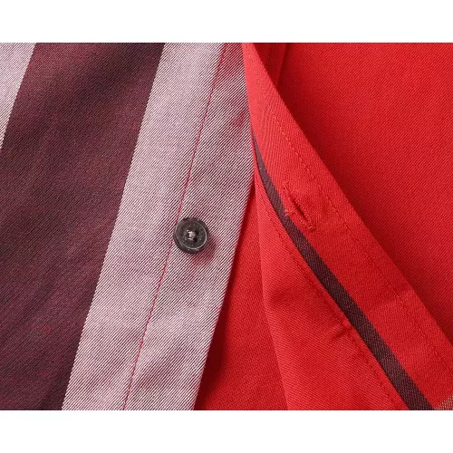 Replica Burberry Shirts Short Sleeved For Men #1346590 $36.00 USD for Wholesale