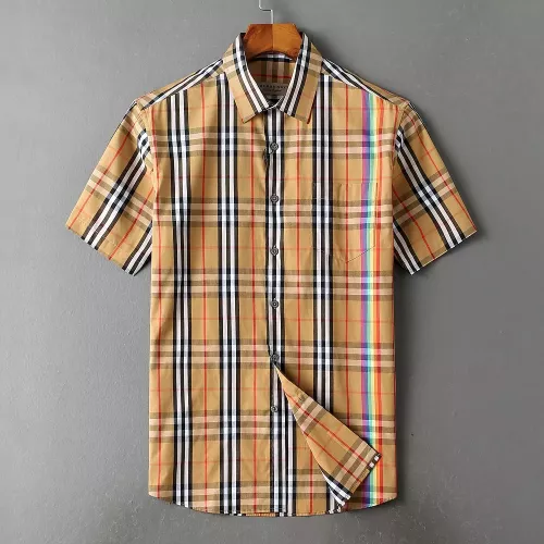 Burberry Shirts Short Sleeved For Men #1346595