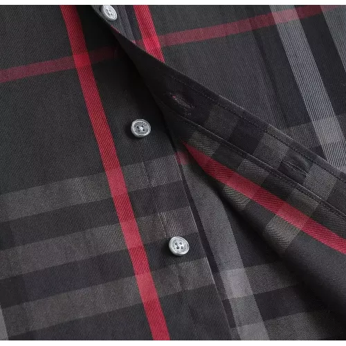 Replica Burberry Shirts Short Sleeved For Men #1346599 $36.00 USD for Wholesale