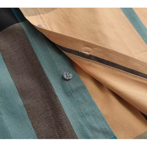Replica Burberry Shirts Short Sleeved For Men #1346615 $36.00 USD for Wholesale