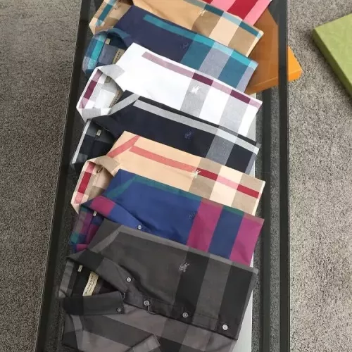 Replica Burberry Shirts Short Sleeved For Men #1346620 $36.00 USD for Wholesale