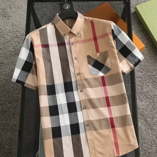Burberry Shirts Short Sleeved For Men #1346632