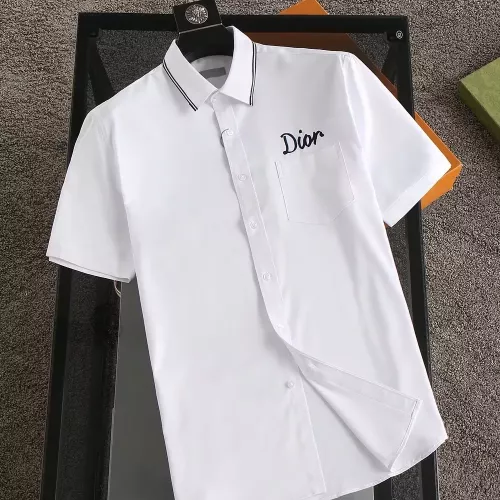 Christian Dior Shirts Short Sleeved For Men #1346642