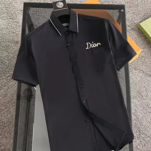 Christian Dior Shirts Short Sleeved For Men #1346643