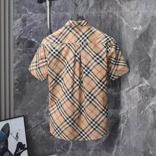 Replica Burberry Shirts Short Sleeved For Men #1346653 $39.00 USD for Wholesale