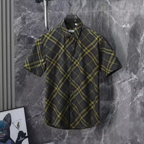 Burberry Shirts Short Sleeved For Men #1346654